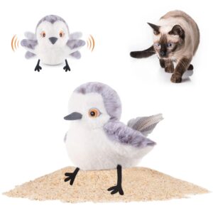 Cat Toy Rechargeable Flapping Bird Sandpiper